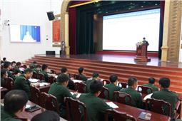 Tập huấn Luật Dân quân Tự vệ năm 2019